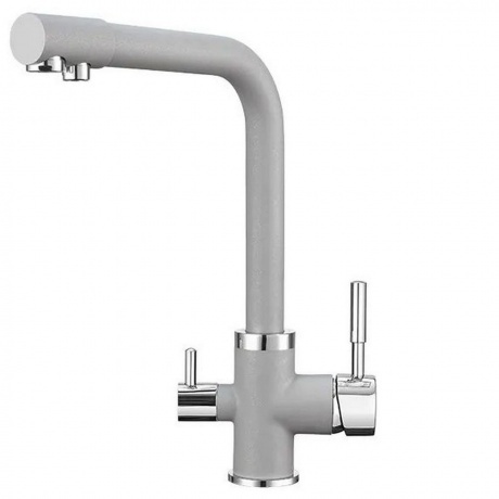 Смеситель для кухни GRANULA (2015, АЛЮМИНИУМ) - фото 2