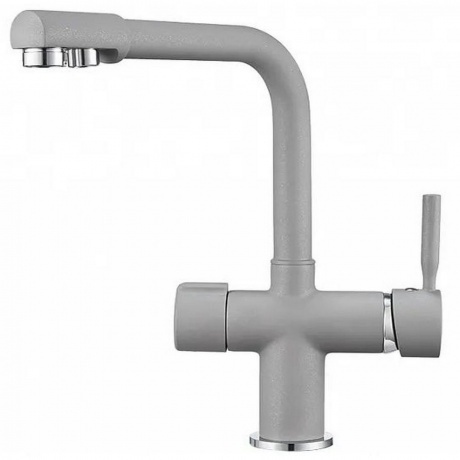 Смеситель для кухни GRANULA (2088, АЛЮМИНИУМ)