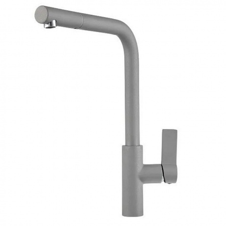 Смеситель для кухни GRANULA (2502, АЛЮМИНИУМ)