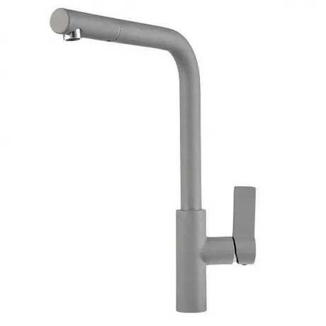 Смеситель для кухни GRANULA (2502, АЛЮМИНИУМ)