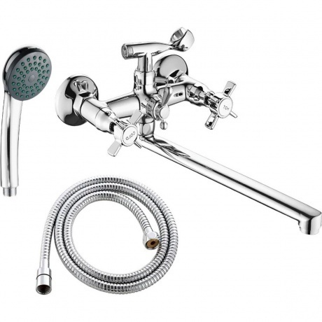 Смеситель для ванны и душа FASHUN хром (A2124)