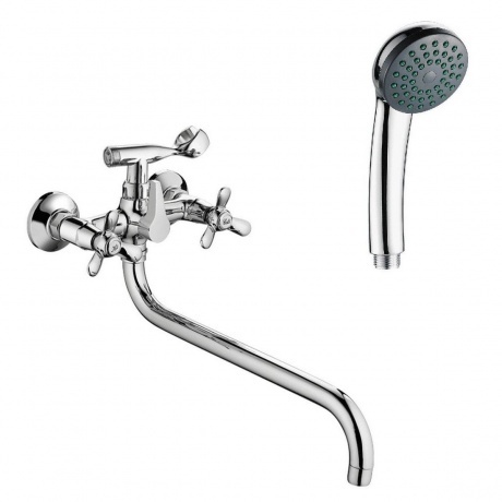Смеситель для ванны и душа FASHUN хром (A2212)