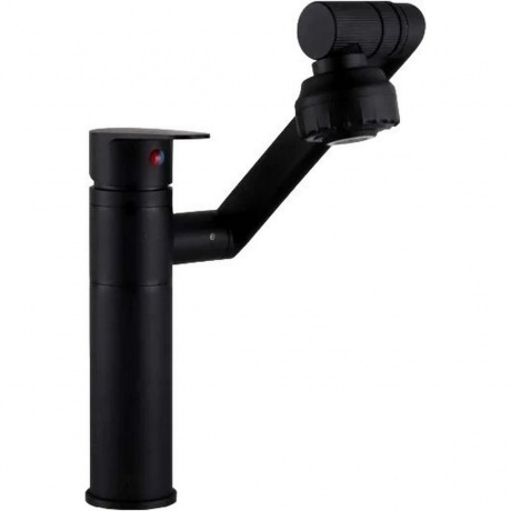 Смеситель для кухни/умывальника FASHUN черный (A4017-7)