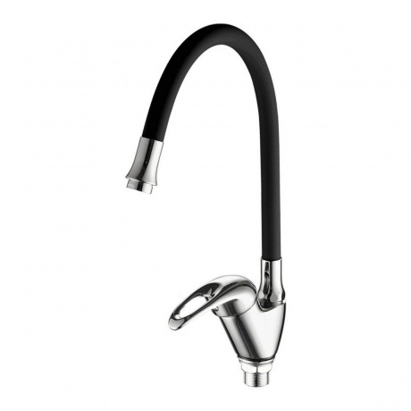 Смеситель для кухни FASHUN с гибким изливом хром (A4403+A7250)