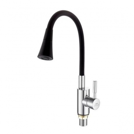 Смеситель для кухни FASHUN с гибким изливом хром (A4053+B14)