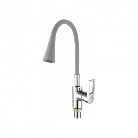 Смеситель для кухни FASHUN с гибким изливом хром (A4253+B17)