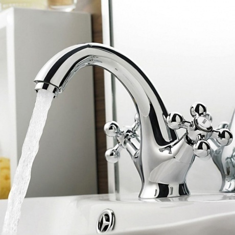 Смеситель для умывальника FASHUN хром (A1019) - фото 7