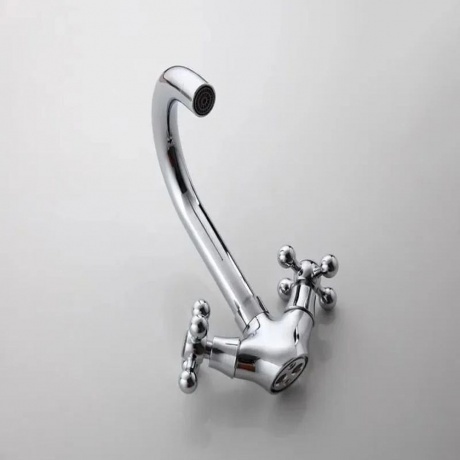 Смеситель для умывальника FASHUN хром (A1319) - фото 4