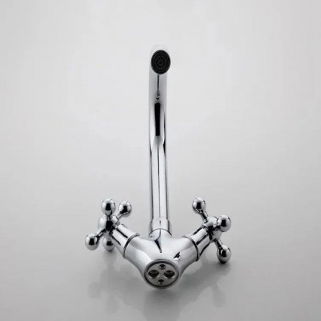 Смеситель для умывальника FASHUN хром (A1319) - фото 5