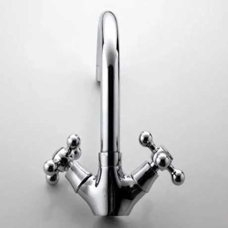 Смеситель для умывальника FASHUN хром (A1319) - фото 7