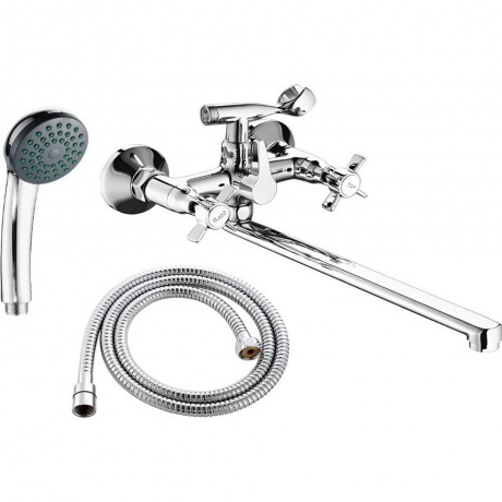 Смеситель для ванны и душа FASHUN хром (A2224)