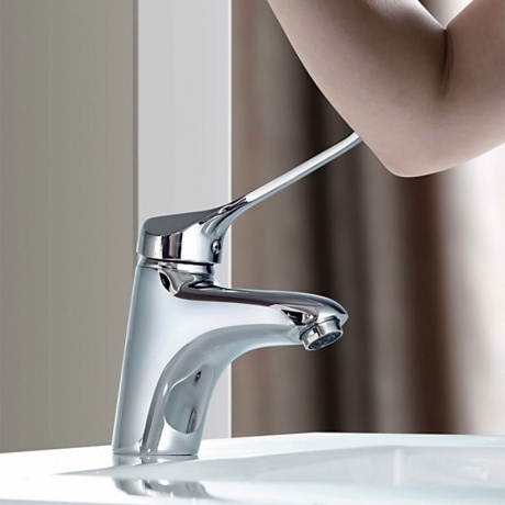 Смеситель для умывальника FASHUN хром (A1054) - фото 4