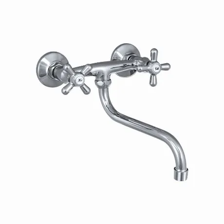 Смеситель Славен для кухни настенный Прораб  О (СЛ-ДВ-О24)