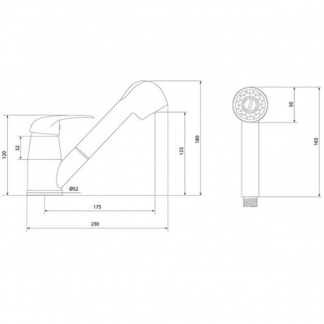 Смеситель Славен для кухни Дача В (СЛ-ОД-В23) - фото 2