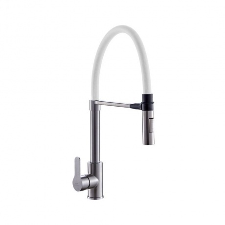 Смеситель FASHUN для кухни с гибким силиконовым изливом  и магни...