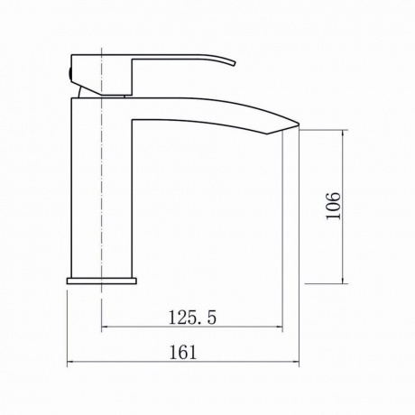 Смеситель для умывальника  FASHUN (A51118-8) - фото 2