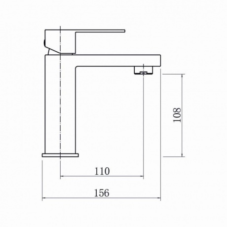 Смеситель для раковины FASHUN (A51117) - фото 3