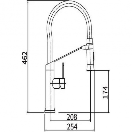 Смеситель для кухни FASHUN (A54501-8) - фото 2