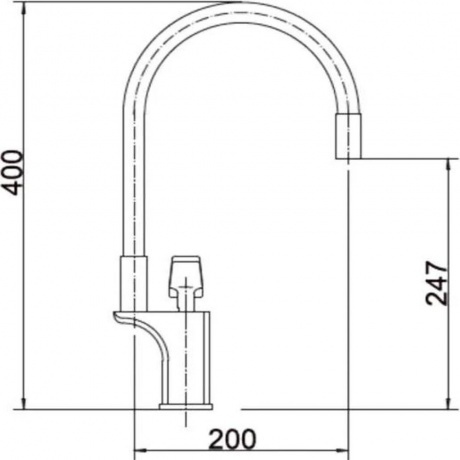 Смеситель для кухни FASHUN (A4081-7) - фото 2