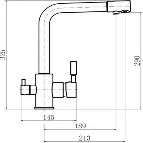 Смеситель для кухни FASHUN (A4352-7) - фото 3
