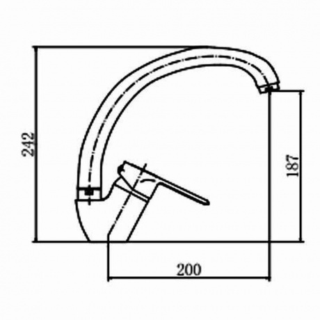 Смеситель для кухни FASHUN (A4104) - фото 2