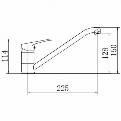 Смеситель для кухни FASHUN (A4213) - фото 2