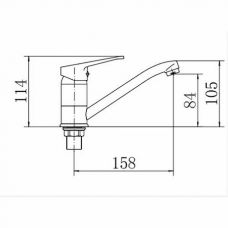 Смеситель для кухни FASHUN (A4513-2) - фото 2