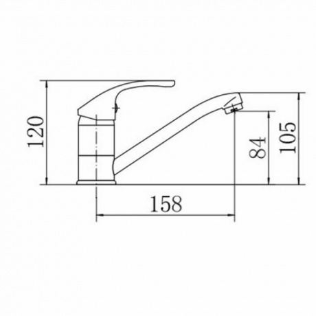 Смеситель для кухни FASHUN (A4536) - фото 2