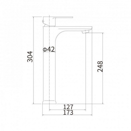 Смеситель для раковины FASHUN (A51219) - фото 2