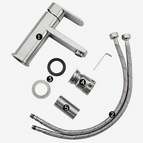 Смеситель для раковины FASHUN (A51120) - фото 8