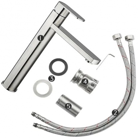 Смеситель для раковины FASHUN (A51220) - фото 7