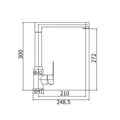 Смеситель для кухни FASHUN (A54901) - фото 2