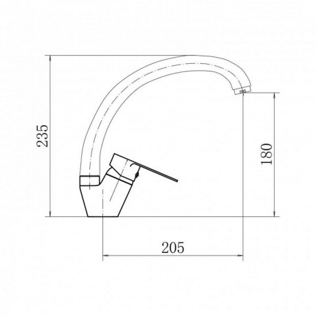 Смеситель для кухни FASHUN (A54113) - фото 2