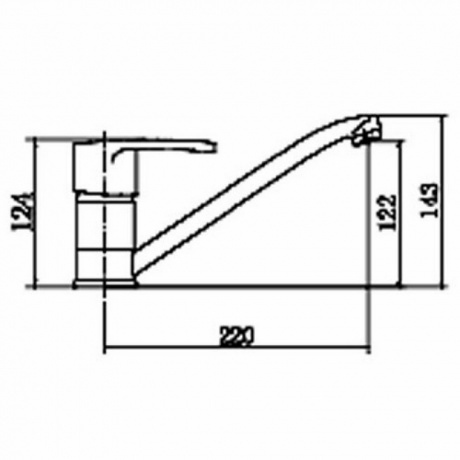 Смеситель для кухни FASHUN (A4265) - фото 2