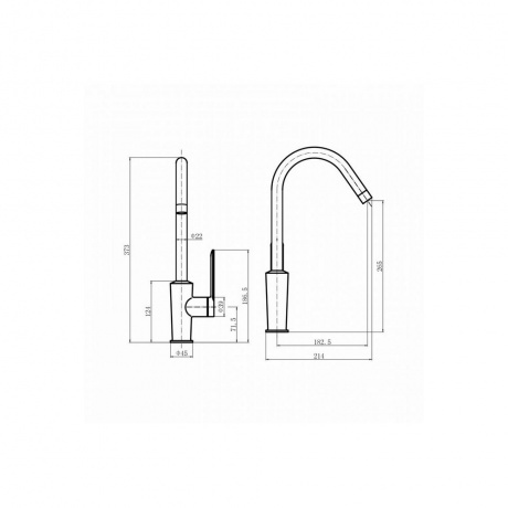 Смеситель для кухни  FASHUN (A54025-17) - фото 2