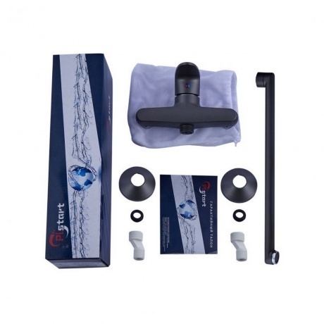 Смеситель для умывальника PLSTART настенный (PL4605-17) - фото 3