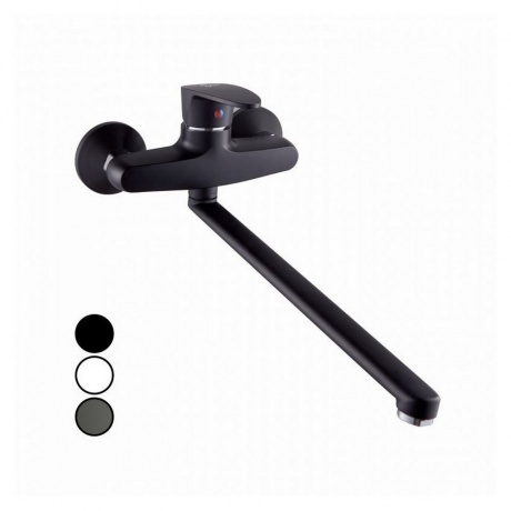 Смеситель для умывальника PLSTART настенный (PL4605-17) - фото 4