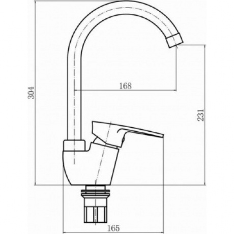Смеситель для кухни  PLSTART (PL4105-8) - фото 2