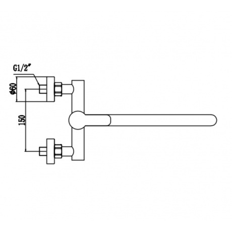 Смеситель Fmark для ванны (FS8224) - фото 4