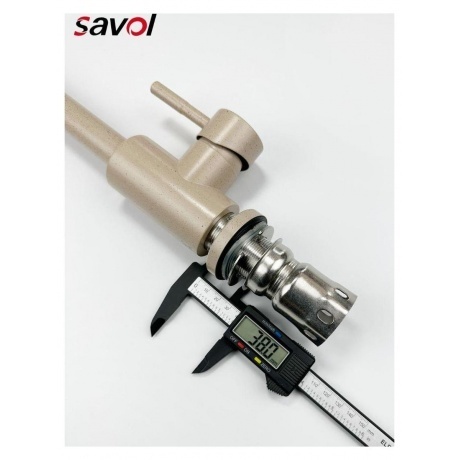 Смеситель Savol для кухонной мойки (S-SUS3002Y) - фото 19