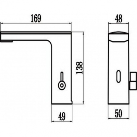 Сенсорный смеситель Savol  (S-GY8896) - фото 2