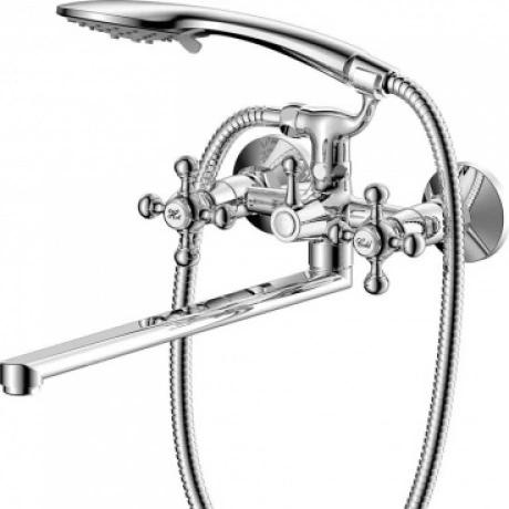 Смеситель OLIVE'S для ванны с длинным изливом GIRONA (01221GR)