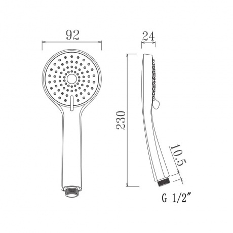 Смеситель OLIVE'S для ванны с длинным изливом ARTIS (06221AT) - фото 6