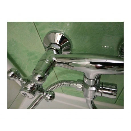 Смеситель OLIVE'S для кухни настенный GIRONA (01410GR) - фото 9