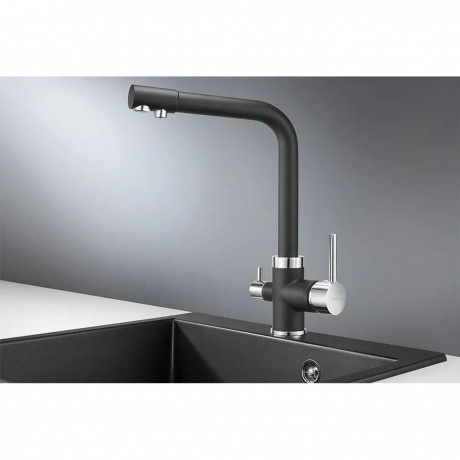 Смеситель для кухни GRANULA (2015, ТУРМАЛИН) - фото 1