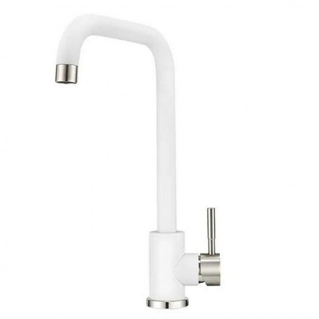 Смеситель для кухни GRANULA (ST-4033, БЕЛЫЙ) - фото 2
