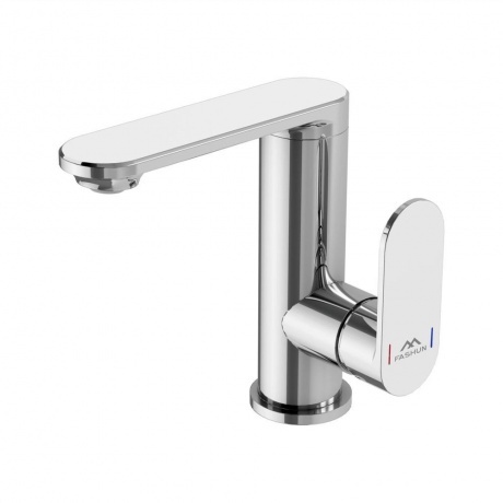 Смеситель FASHUN для умывальника с поворотным изливом и регулиру...