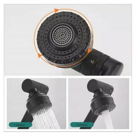 Смеситель FASHUN для кухни/умывальника белый (A4017-8) - фото 2