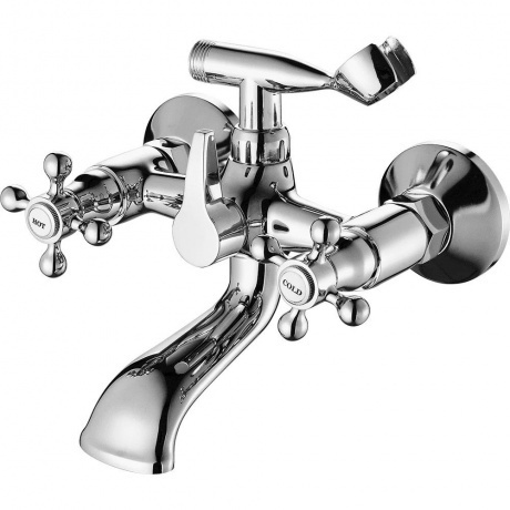 Смеситель FASHUN для ванны и душа хром (A3019) - фото 2