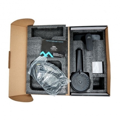 Смеситель FASHUN для душа чёрный (A2085-7) - фото 3